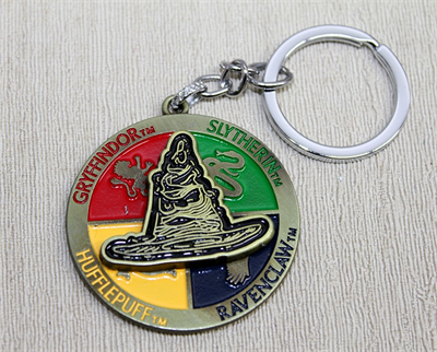 Metal Dönen Harry Potter Seçmen Şapka Anahtarlık