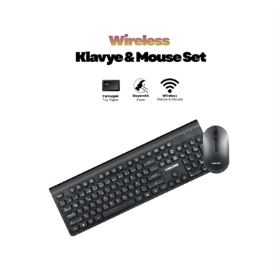 Multimedya Q Klavye Ve Mouse Seti
