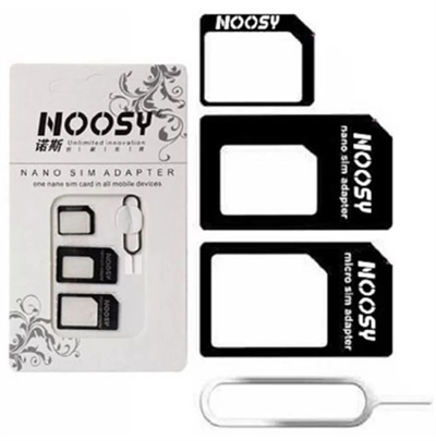 Noosy Çoklu Sim Kart Aparatı ve İğnesi