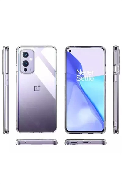 One Plus 9 Kılıf Lüx Şeffaf Silikon