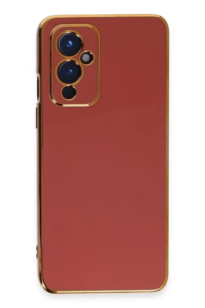 One Plus 9 Kılıf Volet Silikon - Kırmızı