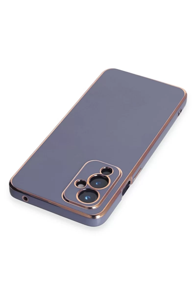 One Plus 9 Kılıf Volet Silikon - Mavi