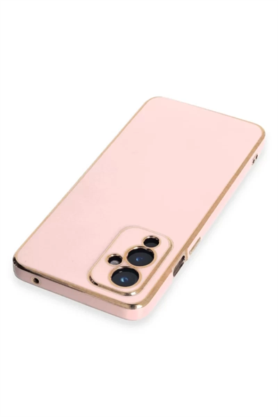 One Plus 9 Kılıf Volet Silikon - Pembe