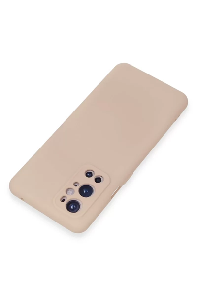 One Plus 9 Pro Kılıf Nano içi Kadife Silikon - Pudra