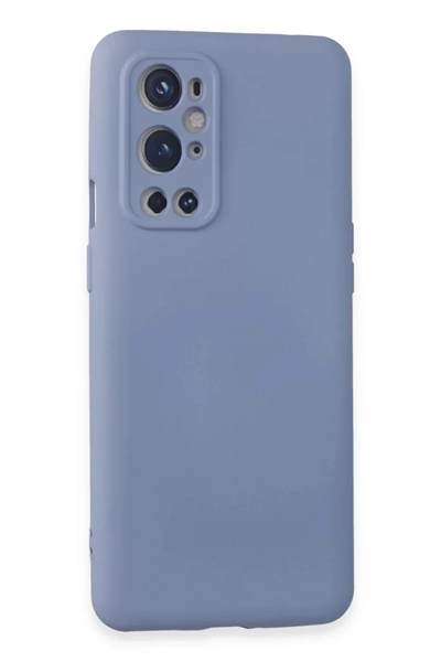 One Plus 9 Pro Kılıf Nano içi Kadife Silikon - Mor