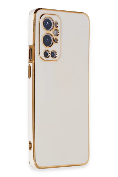 One Plus 9 Pro Kılıf Volet Silikon - Beyaz