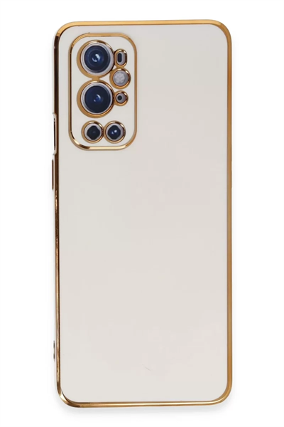 One Plus 9 Pro Kılıf Volet Silikon - Beyaz