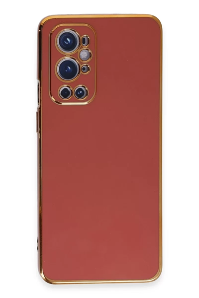 One Plus 9 Pro Kılıf Volet Silikon - Kırmızı