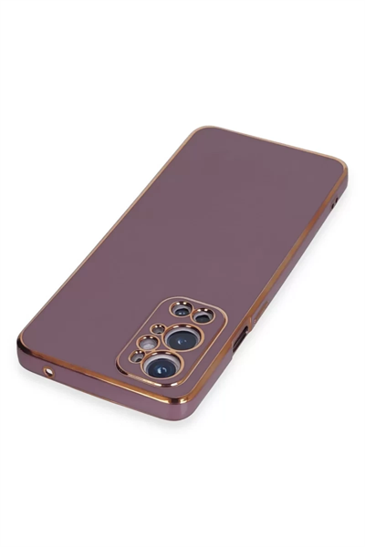 One Plus 9 Pro Kılıf Volet Silikon - Mor