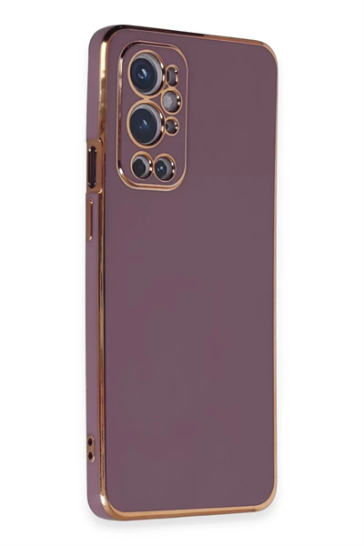 One Plus 9 Pro Kılıf Volet Silikon - Mor
