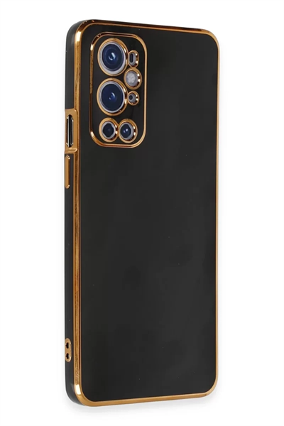 One Plus 9 Pro Kılıf Volet Silikon - Siyah
