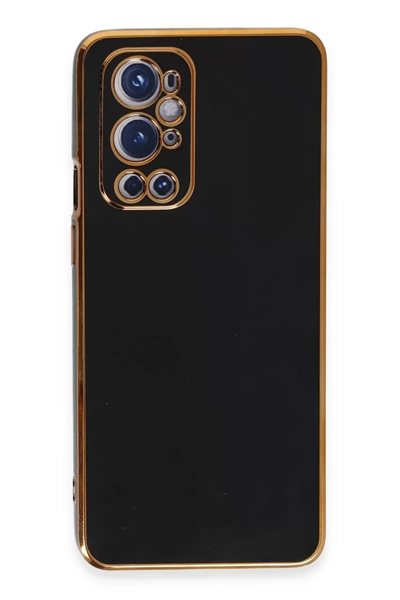 One Plus 9 Pro Kılıf Volet Silikon - Siyah