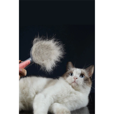 Otomatik Tuşlu Kendini Temizleyen Kedi Köpek Tarağı
