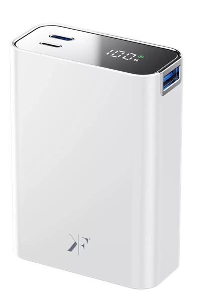 PW501 20.000 mAh Dijital Göstergeli 2 Adet 45W Type-C ve 22.5W USB Çıkışlı Şarj PD Hızlı Şarj Powerbank - Beyaz