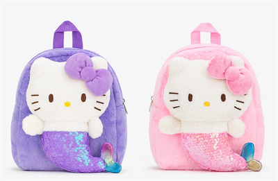 Peluş Hello Kitty Deniz Kızı Sırt Çantası