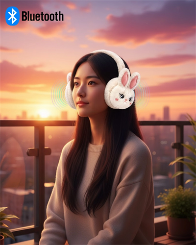 Peluş Kablosuz Bluetooth Kulaklık Çocuk ve Genç Kullanıma Uygun