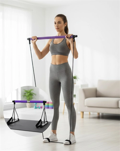 Pilates Bar Egzersiz Aleti Bilek Destekli Çok Yönlü Kullanım