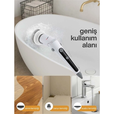 Portatif Şarjlı Temizleme Fırçası