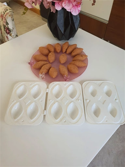 Pratik İçli Köfte - Dolgulu Kurabiye Yapma Aparatı 3 Parça