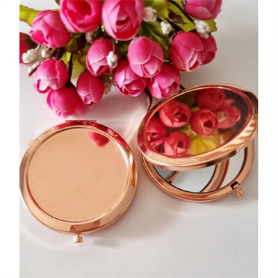 Promosyon Cep Aynası (Rose Renk)