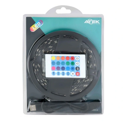RGB Şerit 30 LED Kumandalı USB Bağlantılı