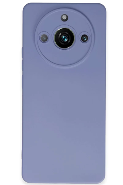 Realme 11 Pro Kılıf Nano içi Kadife Silikon - Lila