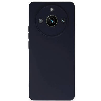 Realme 11 Pro Kılıf Nano içi Kadife Silikon - Lacivert