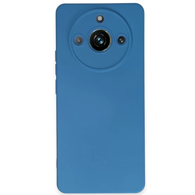Realme 11 Pro Kılıf Nano içi Kadife Silikon - Mavi