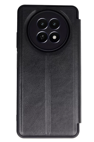 Realme 12 5G Kılıf Flip Cover - Siyah