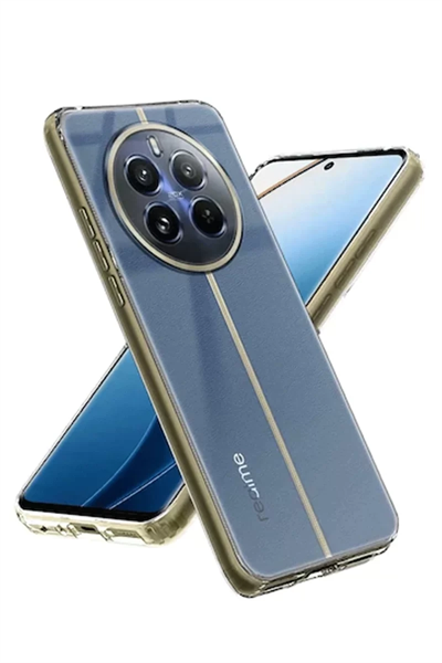 Realme 12 5G Kılıf Lüx Şeffaf Silikon