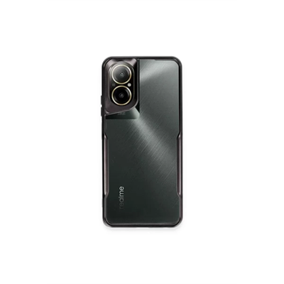 Realme 12 Lite Kılıf Boyi Silikon Kapak - Siyah