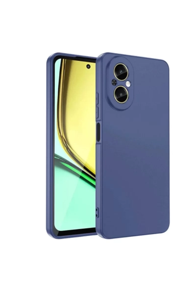Realme 12 Lite Kılıf First Silikon - Lacivert