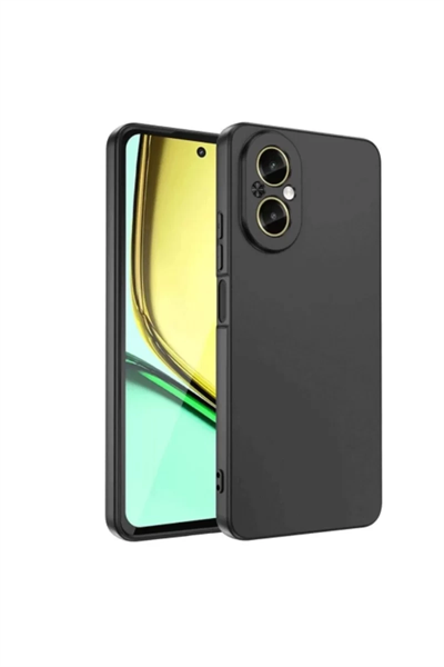 Realme 12 Lite Kılıf First Silikon - Siyah