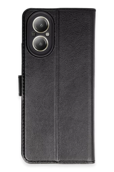 Realme 12 Lite Kılıf Trend S Plus Kapaklı Kılıf - Siyah