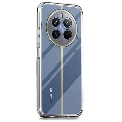 Realme 12 Pro Plus Kılıf Lüx Şeffaf Silikon
