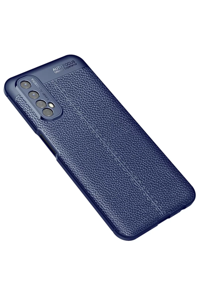 Realme 7 Kılıf Auto Focus Kapak - Lacivert