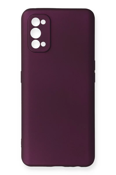 Realme 7 Pro Kılıf First Silikon - Mürdüm