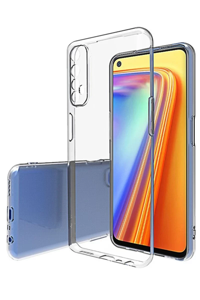 Realme 7 Pro Kılıf Lüx Şeffaf Silikon - Şeffaf