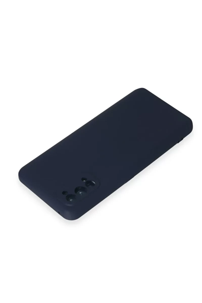 Realme 7 Pro Kılıf Nano içi Kadife Silikon - Lacivert
