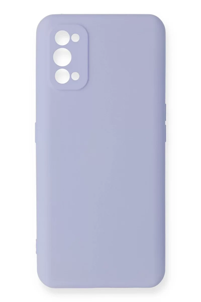 Realme 7 Pro Kılıf Nano içi Kadife Silikon - Lila