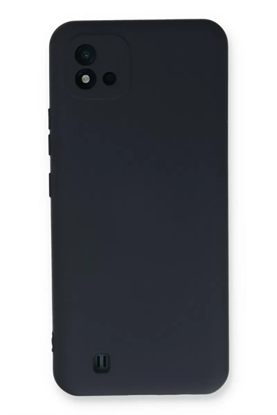 Realme C11 2021 Kılıf Nano içi Kadife Silikon - Lacivert