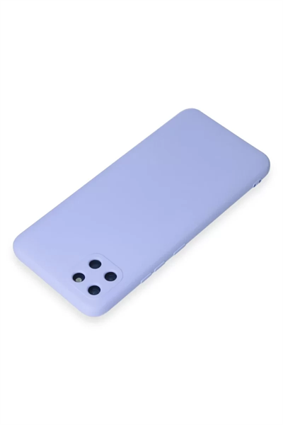 Realme C11 Kılıf Nano içi Kadife Silikon - Lila