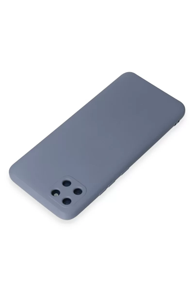 Realme C11 Kılıf Nano içi Kadife Silikon - Gri