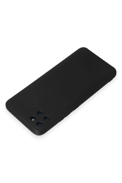 Realme C11 Kılıf Nano içi Kadife Silikon - Siyah