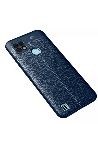 Realme C21 Kılıf Auto Focus Kapak - Lacivert