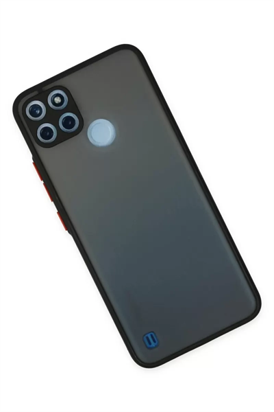 Realme C21Y Kılıf Montreal Silikon Kapak - Siyah