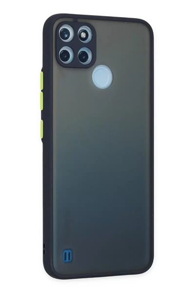 Realme C21Y Kılıf Montreal Silikon Kapak - Lacivert