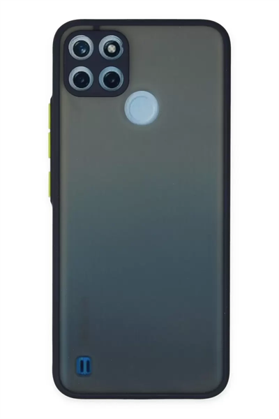Realme C21Y Kılıf Montreal Silikon Kapak - Lacivert