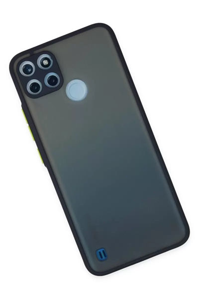 Realme C21Y Kılıf Montreal Silikon Kapak - Lacivert