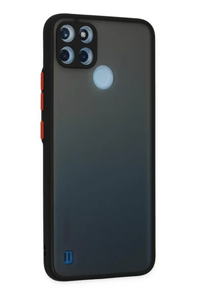 Realme C21Y Kılıf Montreal Silikon Kapak - Siyah